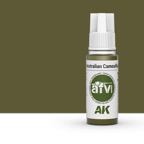 Przejdź do produktu AK Interactive 11348 - Farba akrylowa Australian Camouflage Green 17ml