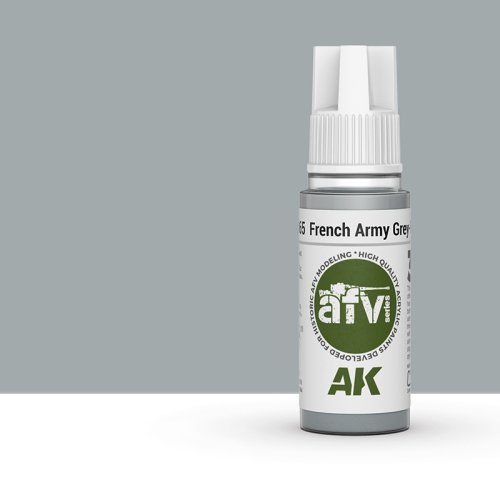 Przejdź do produktu AK Interactive 11365 - Farba akrylowa French Army Grey-Blue 17ml