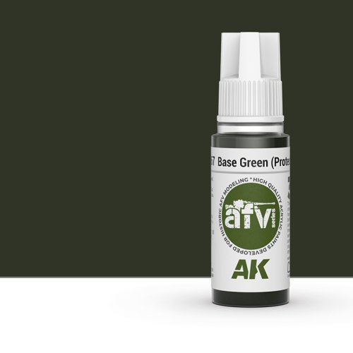 Przejdź do produktu AK Interactive 11367 - Farba akrylowa Base Green Protective 17ml