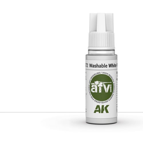 Przejdź do produktu AK Interactive 11372 - Farba akrylowa Washable White Paint 17ml