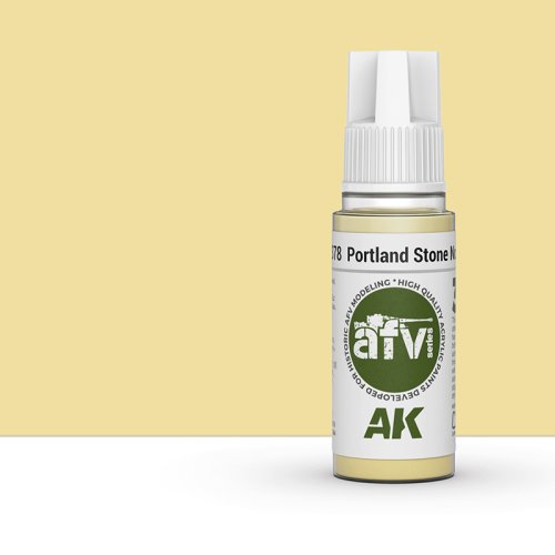 Przejdź do produktu AK Interactive 11378 - Farba akrylowa Portland Stone No.64 17ml