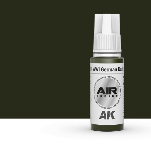 Przejdź do produktu AK Interactive 11803 - Farba akrylowa WWI German Dark Green 17ml