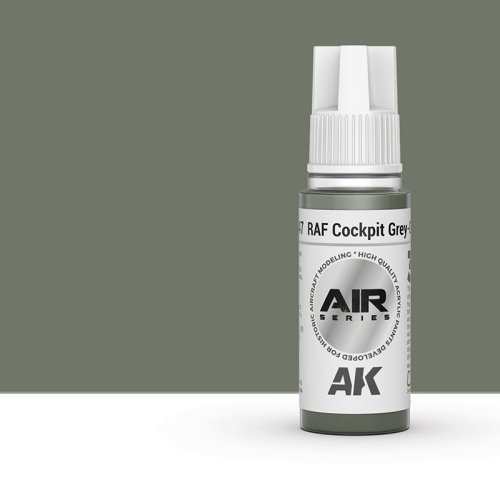 Przejdź do produktu AK Interactive 11847 - Farba akrylowa RAF Cockpit Grey-Green 17ml