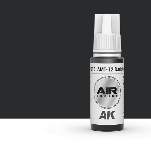 Przejdź do produktu AK Interactive 11918 - Farba akrylowa AMT-12 Dark Grey 17ml