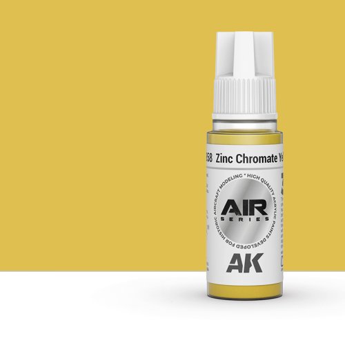 Przejdź do produktu AK Interactive 11858 - Farba akrylowa Zinc Chromate Yellow 17ml