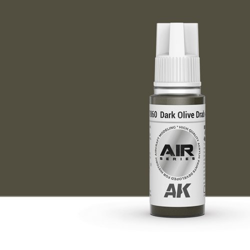 Przejdź do produktu AK Interactive 11860 - Farba akrylowa Dark Olive Drab 41 17ml