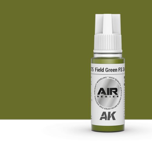 Przejdź do produktu AK Interactive 11875 - Farba akrylowa Field Green FS 34097 17ml