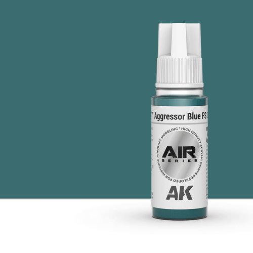Przejdź do produktu AK Interactive 11877 - Farba akrylowa Aggressor Blue FS 35109 17ml