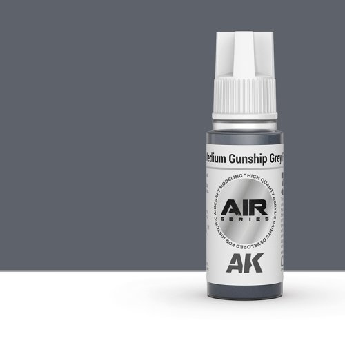 Przejdź do produktu AK Interactive 11881 - Farba akrylowa Medium Gunship Grey FS 36118 17ml
