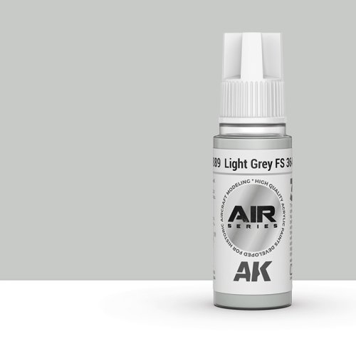 Przejdź do produktu AK Interactive 11889 - Farba akrylowa Light Grey FS 36495 17ml