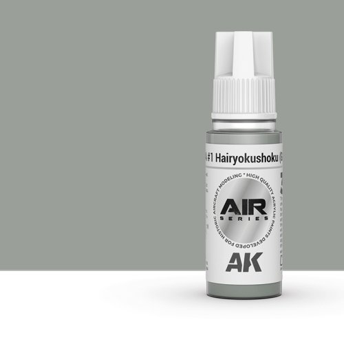 Przejdź do produktu AK Interactive 11899 - Farba akrylowa IJA #1 Hairyokushoku - Grey-Green 17ml