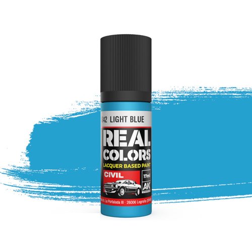Przejdź do produktu AK Interactive RC842 - Farba Light Blue 17 ml