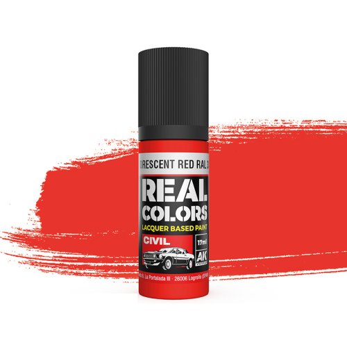 Przejdź do produktu AK Interactive RC837 - Farba Fluorescent Red RAL 3026 17 ml