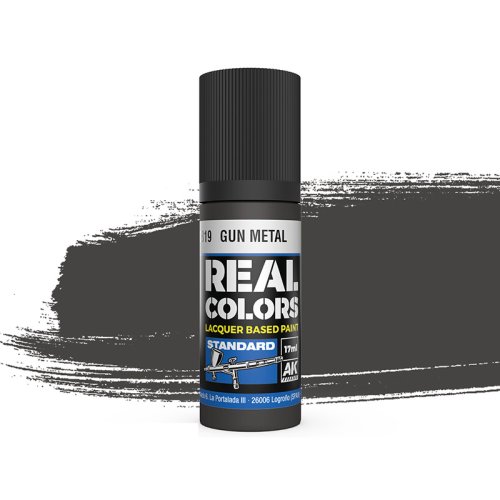 Przejdź do produktu AK Interactive RC819 - Farba Gun Metal 17 ml