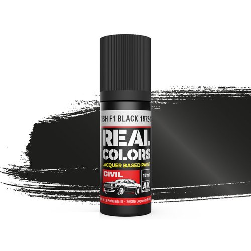 Przejdź do produktu AK Interactive RC828 - Farba British F1 Black 1972-1986 17 ml