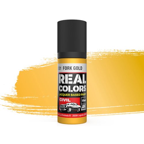 Przejdź do produktu AK Interactive RC831 - Farba Fork Gold 17 ml