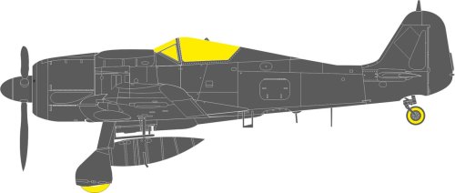 Przejdź do produktu Eduard EX1190 - 1:48 Fw 190A-8 maski TFace