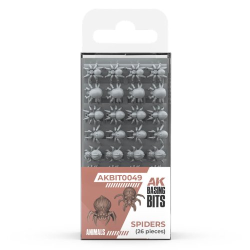 Przejdź do produktu AK Interactive BIT0049 - Pająki - żywiczne figurki do dioram