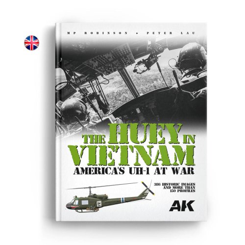 Przejdź do produktu AK Interactive 130037 - The Huey in Vietnam - America's UH-1 at War