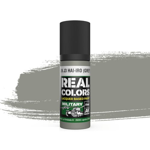Przejdź do produktu AK Interactive RC952 - Farba IJN J3 Hai-Iro Grey 17 ml