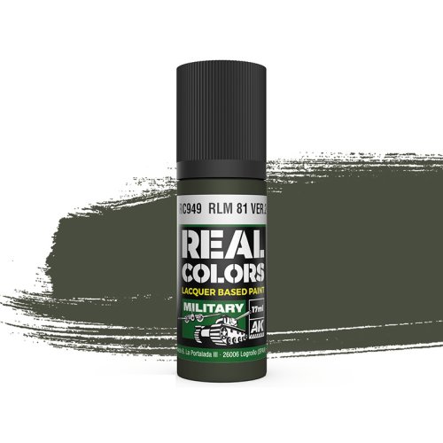 Przejdź do produktu AK Interactive RC949 - Farba RLM 81 Ver.2 (incorrectly called RLM 83) 17 ml