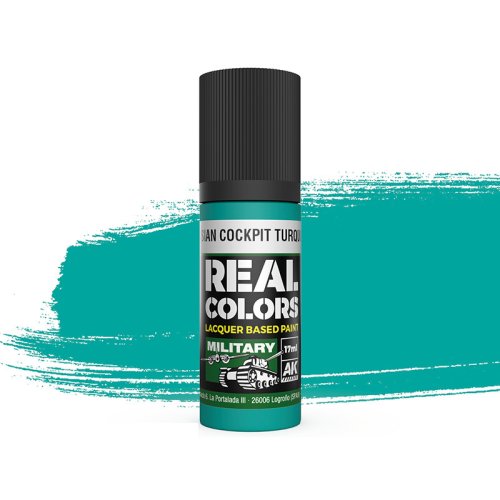 Przejdź do produktu AK Interactive RC980 - Farba Russian Cockpit Torquoise 17 ml