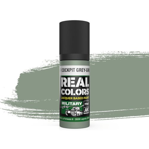 Przejdź do produktu AK Interactive RC967 - Farba RAF Cockpit Grey Green 17 ml