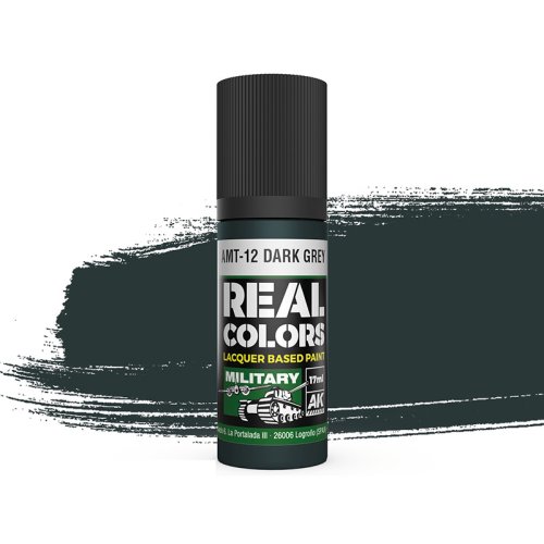 Przejdź do produktu AK Interactive RC978 - Farba AMT-12 Dark Grey 17 ml