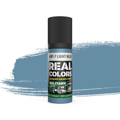 Przejdź do produktu AK Interactive RC976 - Farba AMT-7 Light Blue 17 ml