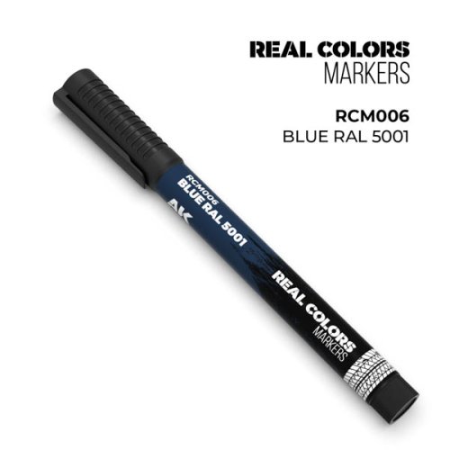 Przejdź do produktu AK Interactive RCM006 - Marker Real Color Blue RAL 5001