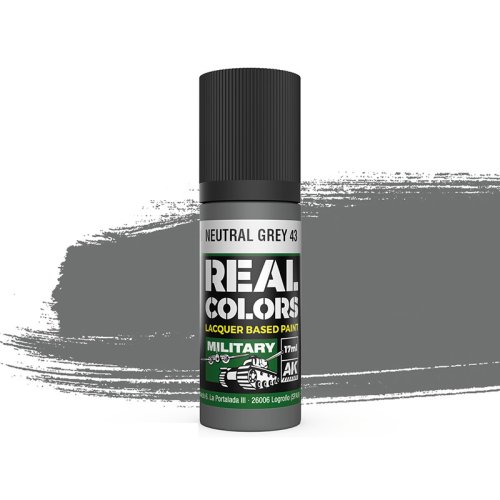 Przejdź do produktu AK Interactive RC928 - Farba Neutral Grey 43 17 ml