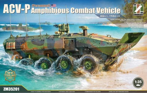 Przejdź do produktu Zimi Model 35201 - 1:35 ACV-P Amphibious Combat Vehicle (Personnel)
