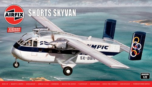 Przejdź do produktu Airfix 04018V - 1:72 Shorts Skyvan - Airfix Vintage Classics