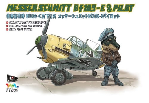 Przejdź do produktu T-Model TT005 - Cute Messerschmitt Bf 109-E & Pilot