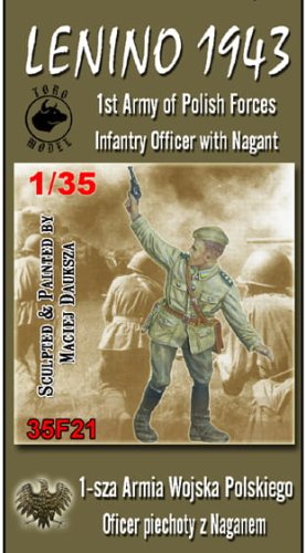 Przejdź do produktu TORO MODEL 35F21 - 1:35 Lenino 1943 - Oficer piechoty z Naganem