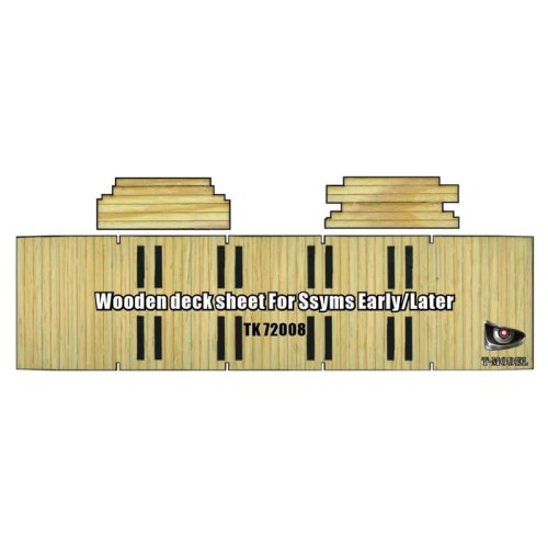 Przejdź do produktu T-Model TK72008 - 1:72 Drewniany pokład do wagonu Ssyms 80 t (odmiana wczesna i późna)
