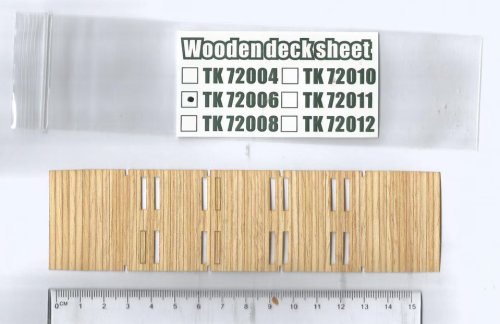 Przejdź do produktu T-Model TK72006 - 1:72 Drewniany pokład do wagonu Ssyms 80 t