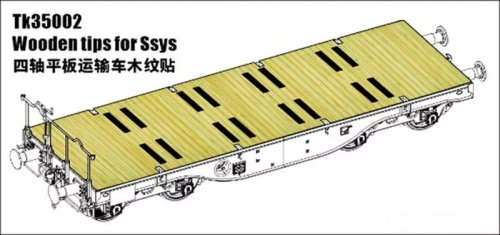 Przejdź do produktu T-Model TK35002 - 1:35 Drewniany pokład do wagonu Ssys / SSkra