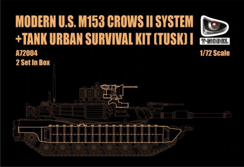Przejdź do produktu T-Model A72004 - 1:72 Stanowisko M153 CROWS II i zestaw TUSK I do M1 Abrams