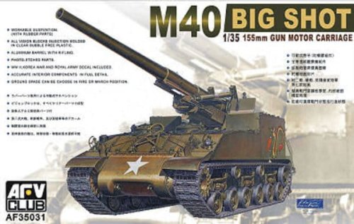 Przejdź do produktu AFV CLUB 35031 - 1:35 M-40 155mm Gun Motor Carriage