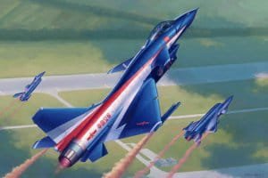 TRUMPETER 02857 - 1:48 PLAAF J-10AY Vigorous Dragon 8.1 Aerobatic Team