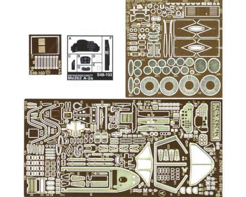 Przejdź do produktu PART S48103 - 1:48 Me-262 A-2a