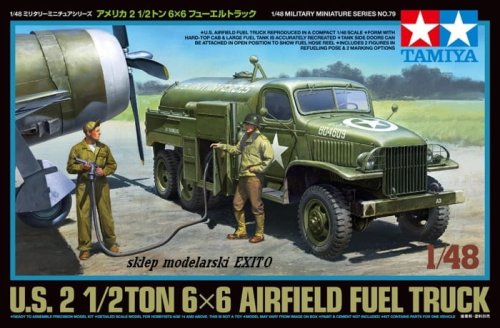 Przejdź do produktu TAMIYA 32579 - 1:48 US 2.5t 6x6 Airfield Fuel Truck