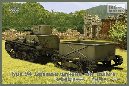 Przejdź do produktu IBG 72045 - 1:72 Type 94 Japanese tankette with trailers