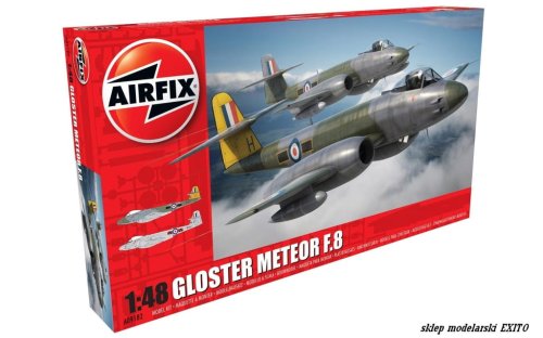 Przejdź do produktu AIRFIX 09182 - 1:48 Gloster Meteor F.8