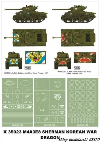 Przejdź do produktu MONTEX K35023 - 1:35 M4A3E8 Sherman