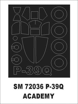Przejdź do produktu MONTEX SM72036 - 1:72 P-39 Aircobra