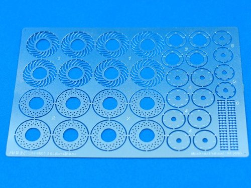 Przejdź do produktu ABER 24002 - 1:24 Brake disc (tarcze hamulcowe)
