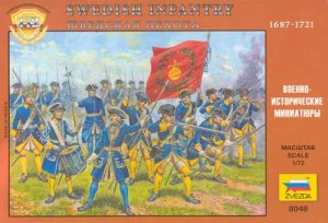 ZVEZDA 8048 - 1:72 Swedish Infantry