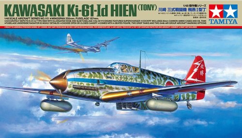 Przejdź do produktu TAMIYA 61115 - 1:48 Kawasaki Ki-61-Id Hien Tony